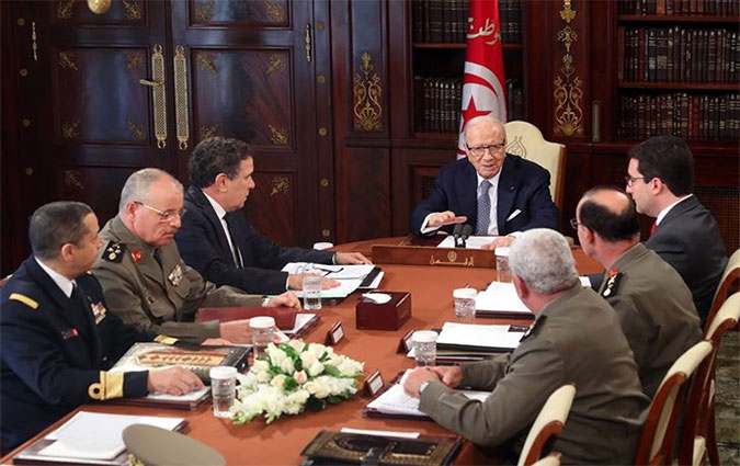 Bji Cad Essebsi prside le Conseil suprieur des forces armes