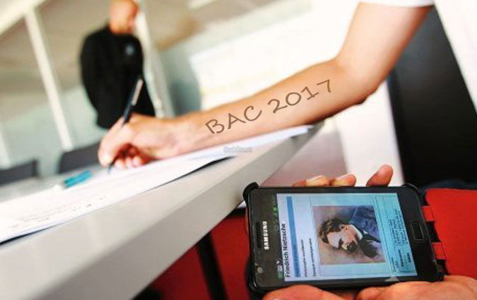 BAC 2017 : Malgré le brouillage beaucoup de candidats ont triché via Facebook