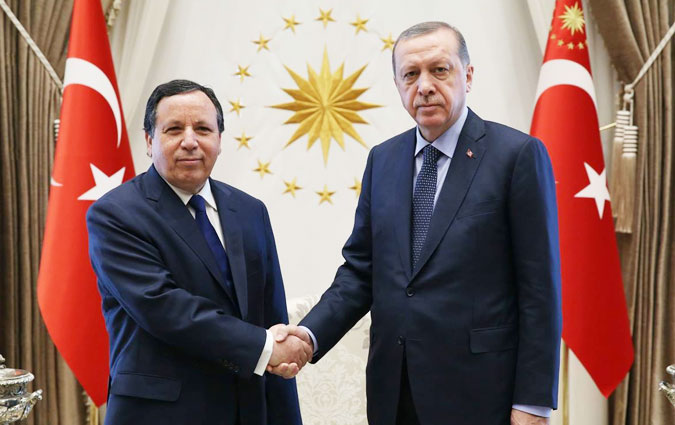 Khemaïes Jhinaoui reçu par Recep Tayyip Erdogan
