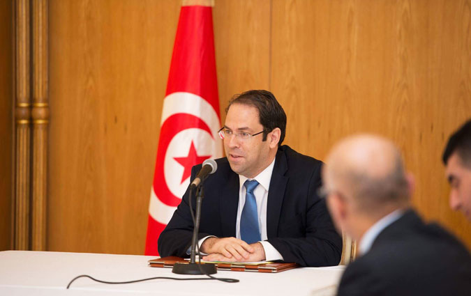 Youssef Chahed reoit des dlgations de l'AMT, du SMT et de l'UMA