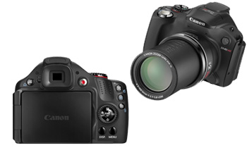 PowerShot SX40 HS, l'appareil photo de Canon avec ultra-zoom grand-angle 35x