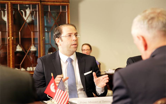 Youssef Chahed à Washington : La coopération bilatérale est une nécessité pour vaincre Daech!