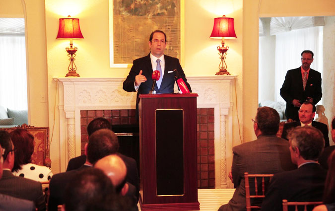 Youssef Chahed rencontre la diaspora tunisienne à Washington