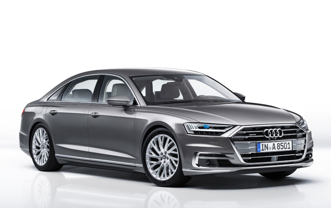 Audi présente en première mondiale son A8, 4ème du nom