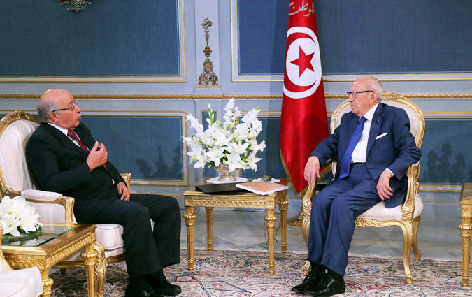 Béji Caïd Essebsi reçoit Chedly Ayari