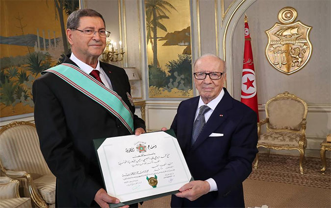 Bji Cad Essebsi dcore Habib Essid