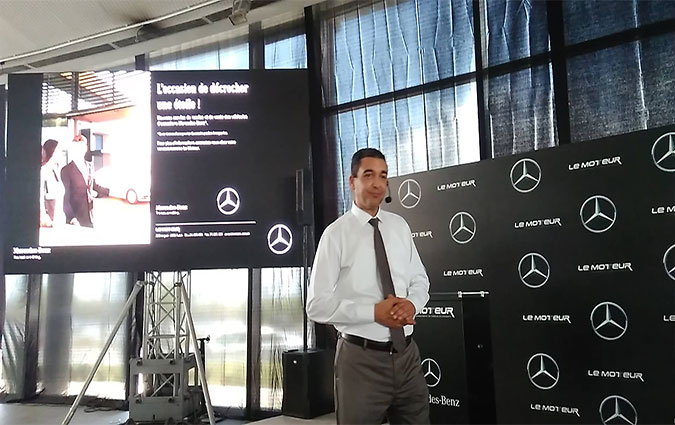 Le Moteur lance la reprise des véhicules Mercedes