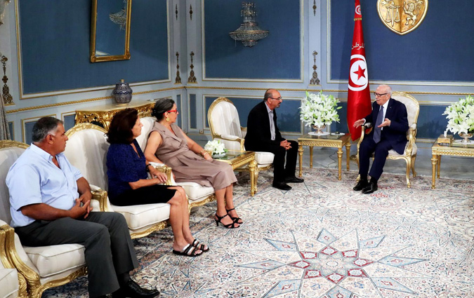 Béji Caïd Essebsi promet une révision de la protection rapprochée de Hamma Hammami