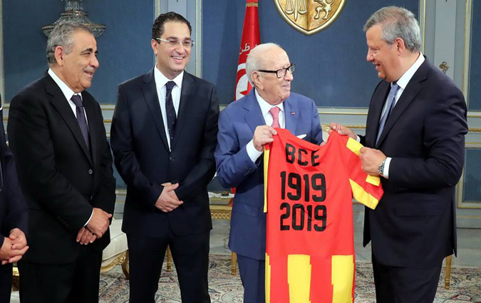 En prsence de l'Esprance, Bji Cad Essebsi voque 2019