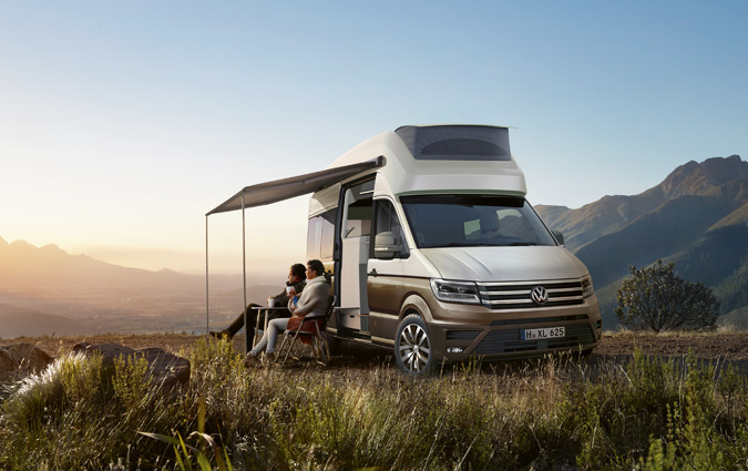 California XXL, le concept de camping-car bas sur le Volkswagen Crafter