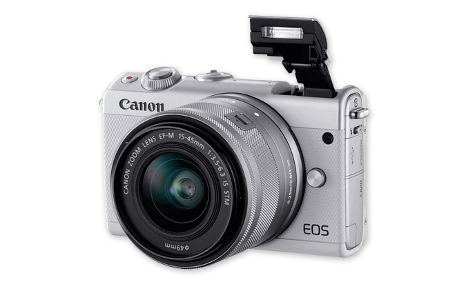 Canon dévoile son nouvel appareil photo hybride, l'EOS M100