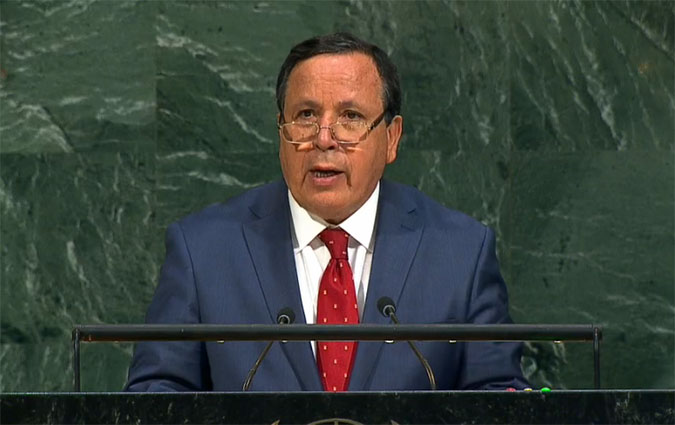 Khémaies Jhinaoui à l'ONU: La Tunisie est actuellement un pays sans danger