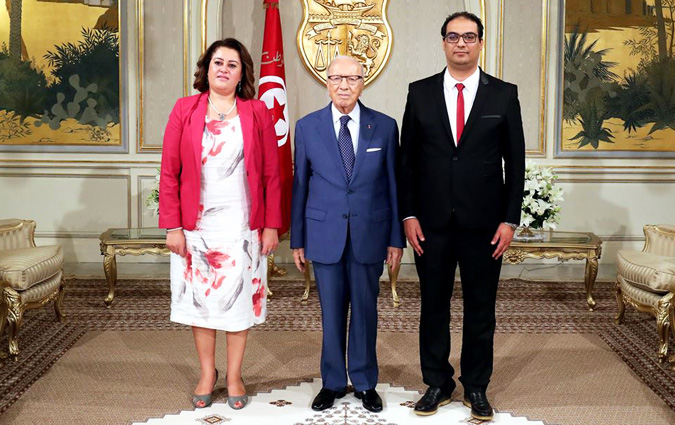 Cérémonie de prestation de serment des deux nouveaux membres de l'ISIE