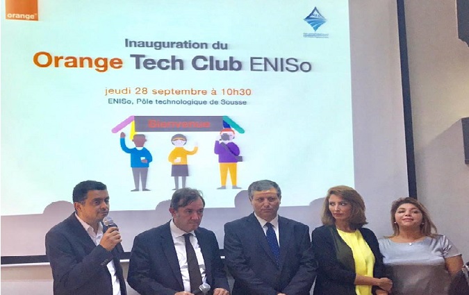 Orange Tunisie inaugure son troisième Orange Tech Club à l'ENISo