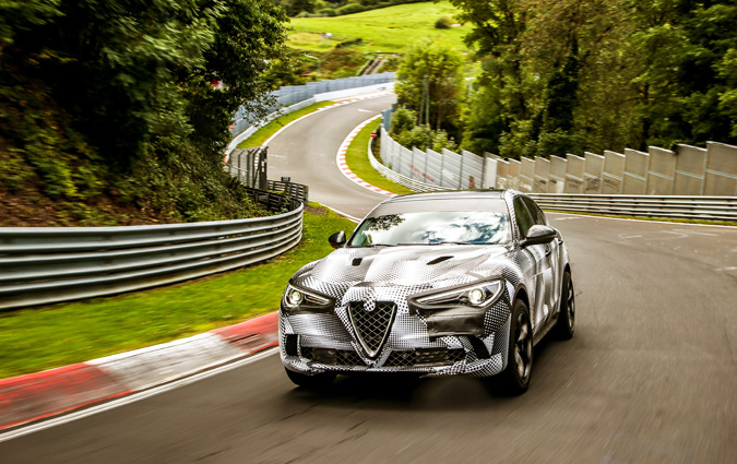 Nürburgring : Alfa Romeo Stelvio Quadrifoglio devient le SUV le plus rapide au monde