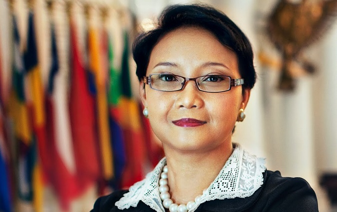 La ministre indonsienne des Affaires trangres en visite en Tunisie