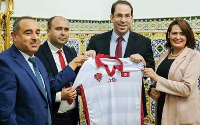 Youssef Chahed supervise les prparatifs de la coupe du monde de Mini Football 