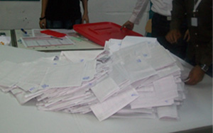 Tunisie - Possibilité d'erreur dans le décompte des voix dans une circonscription à l'étranger