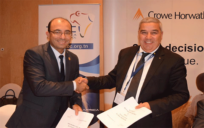 Signature d'une convention de partenariat entre TABC et Crowe Horwath Afrique
