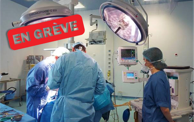 Les cliniques privées, en grève jeudi 19 octobre 2017