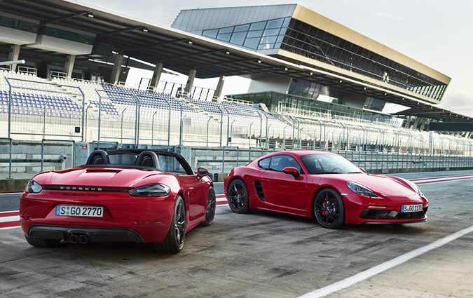 718 Boxster et Cayman GTS, les nouveaux bolides de Porsche