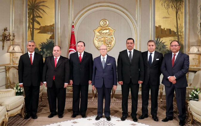 Béji Caïd Essebsi remet les lettres de créance à cinq nouveaux ambassadeurs