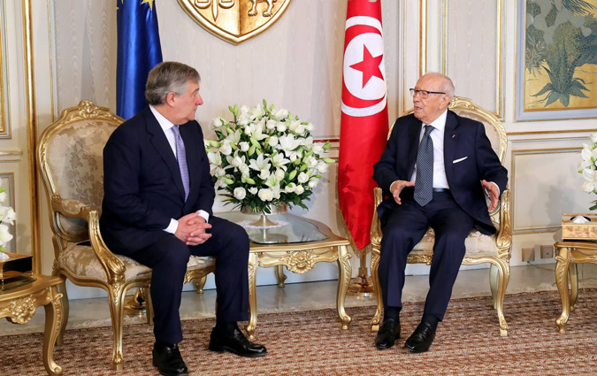 BCE reçoit le président du parlement européen