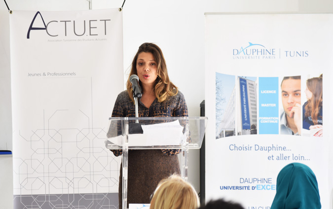L'Universite Paris-Dauphine I Tunis accueille le lancement de l'association des étudiants actuaires