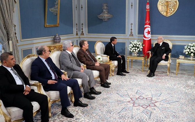 Béji Caïd Essebsi reçoit une délégation de l'ISIE