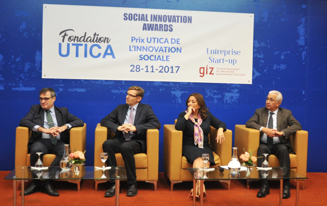 Remise du prix UTICA pour l'Innovation sociale