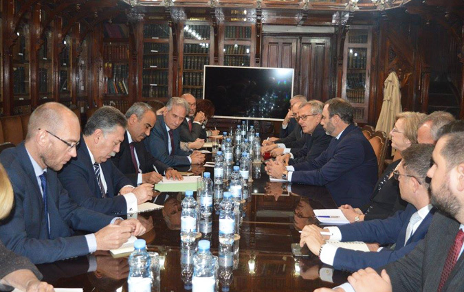 Ridha Chalghoum rencontre les ambassadeurs des pays de l'Union européenne