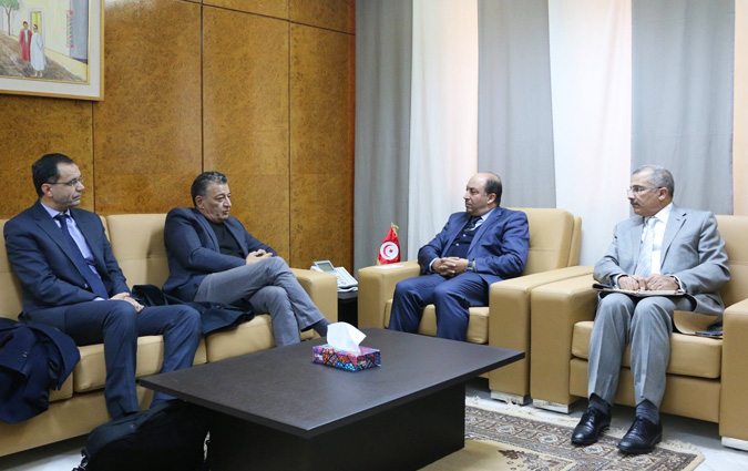 Radhouane Ayara reoit des dirigeants de ICAR