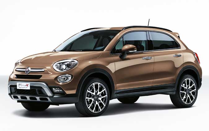 Les nouveauts de la Fiat 500X Model Year 2018