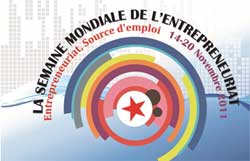 Tunisie – Démarrage de la Semaine mondiale de l'entrepreneuriat lundi 14 novembre
