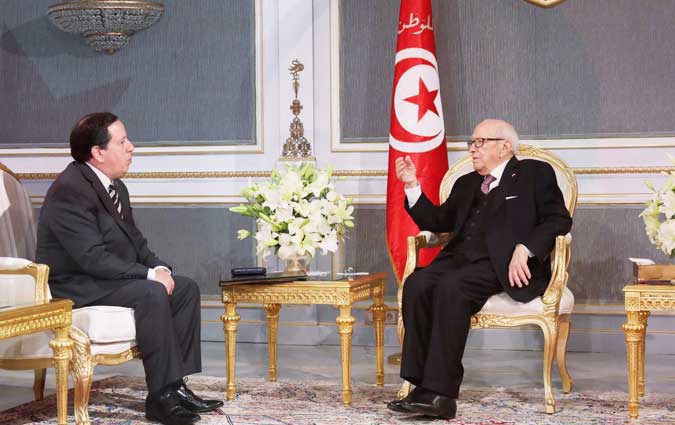 BCE reçoit Khemaïes Jhinaoui à Carthage