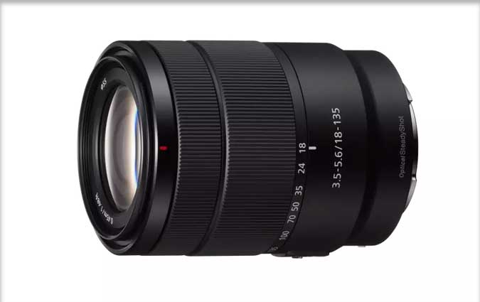 Sony son nouvel objectif zoom APS-C 18-135 mm F3.5-5.6