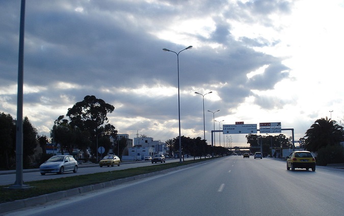 Perturbation au niveau de la route de la Marsa