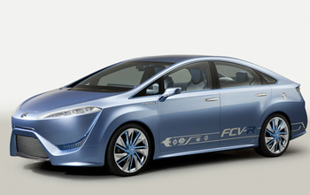 FCV-R, le concept de Toyota avec pile à combustible