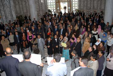 Tunisie - Mouvement de protestation des agents du ministère des Affaires étrangères