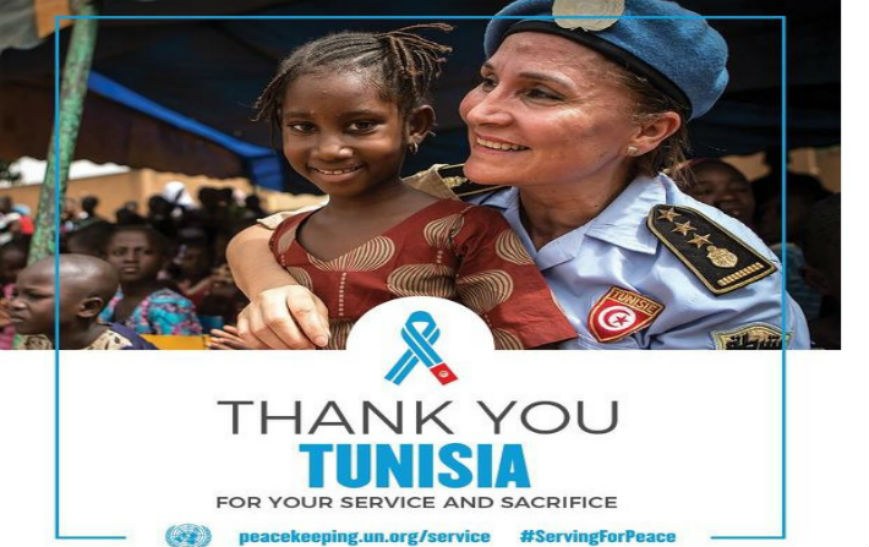 L'ONU rend hommage aux contributions de la Tunisie à ses opérations de maintien de la paix