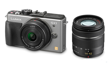 Lumix GX1, le nouvel appareil photo hybride à objectifs interchangeables de Panasonic