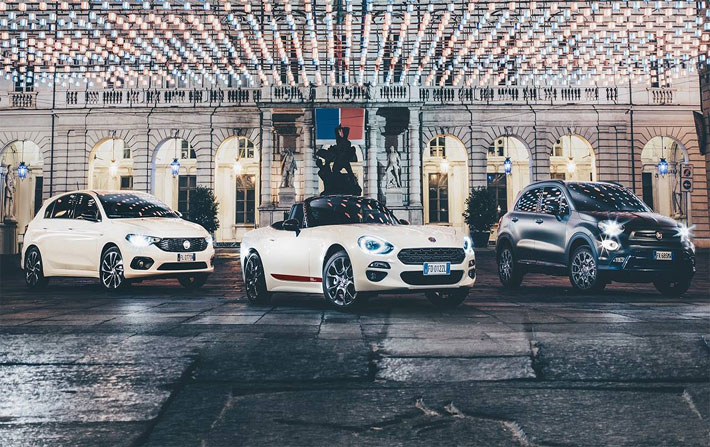 Fiat lance le Spider 124 S-Design, la Tipo 5 portes et de la 500X S-Design