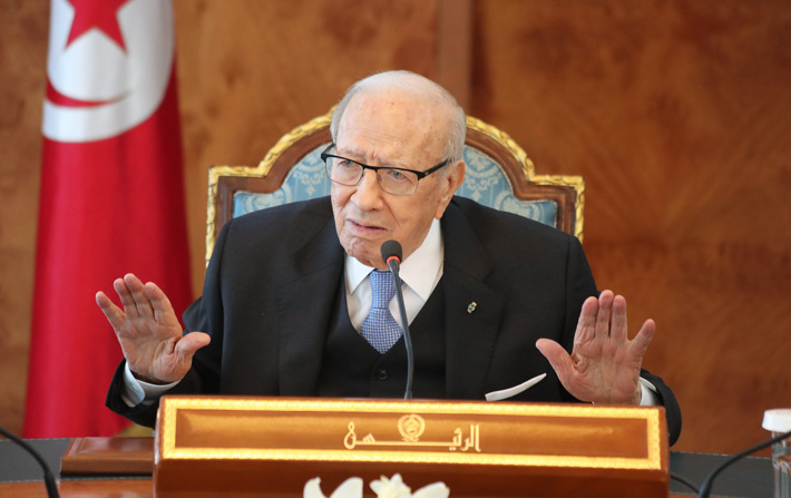 Confrence de presse aujourdhui de Bji Cad Essebsi