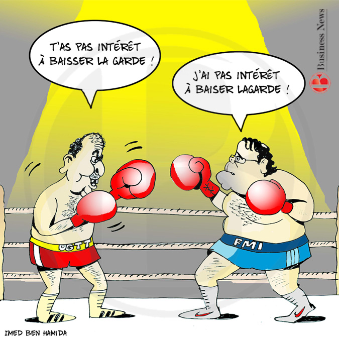 Tunisie - Caricature 21 Avril 2018