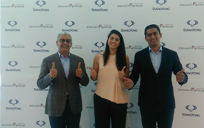 Zouari Group, via SsangYong Tunisie, sponsor de Azza Besbes