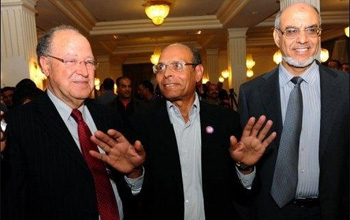 Moncef Marzouki, Hamadi Jebali et Mustapha Ben Jaâfar, à 20h sur la Télévision nationale (m à j)