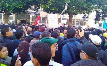Tunisie - Sit-in contre sit-in, Ali Laârayedh s'en mêle ! (vidéo)