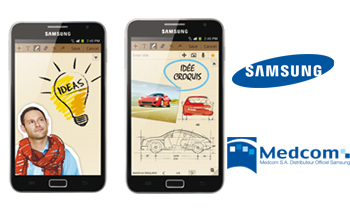 Medcom lance le Samsung Galaxy Note en Tunisie