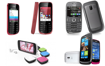 Nokia présente ses nouveaux mobiles : Lumia 610, 808 PureView, Asha 302, Asha 202 et Asha 203