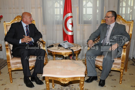 Tunisie – Rencontre de Samir Dilou avec Néjib Chebbi et Néjiba Hamrouni